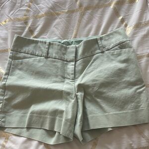Women's Mint Green Shorts